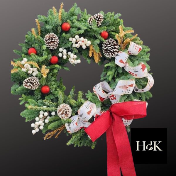 Christmas Dreams Door Wreath